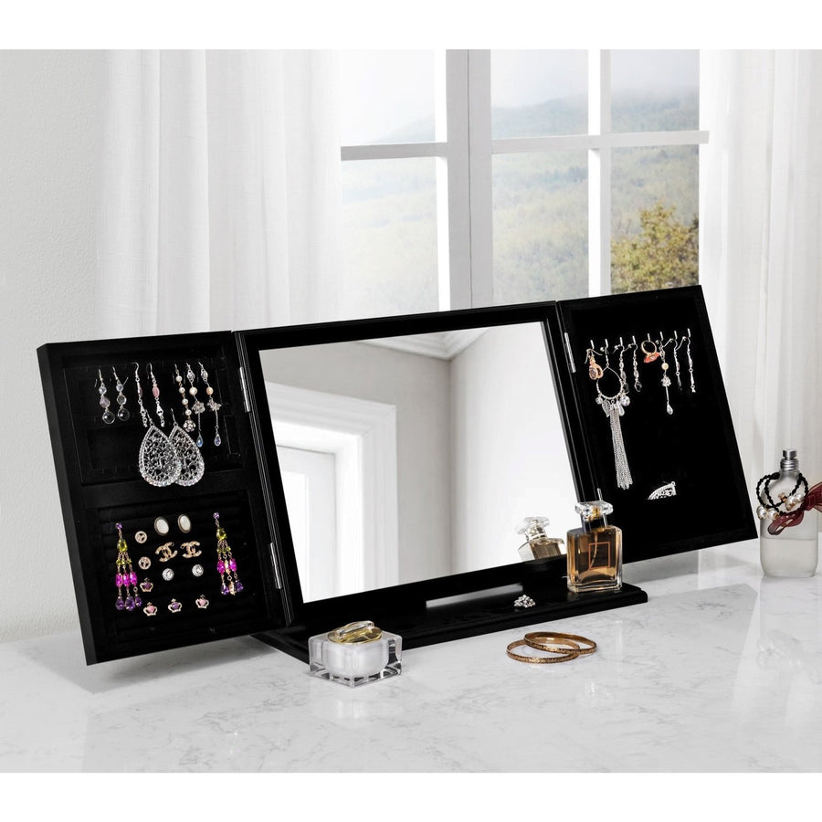 Cindy 3-in-1 Trifold Tabletop Vanity Mirror