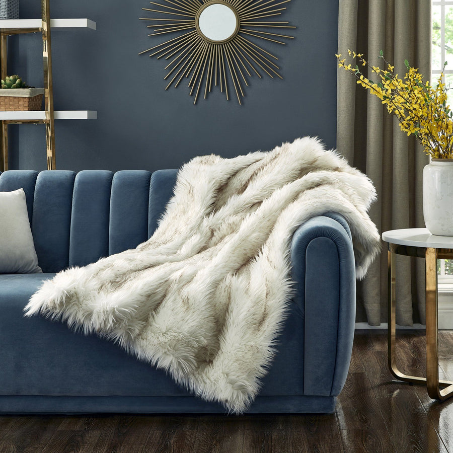 Throw - Waleed Faux Wolf Fur Throw